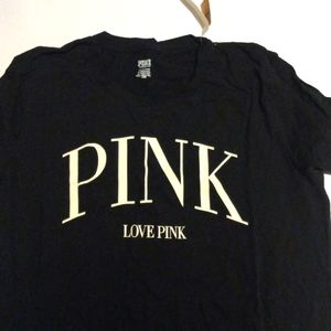Black Pink Victoria's Secert women night shirt